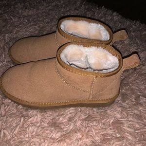 Women’s mini brown booties. Size 8.5
